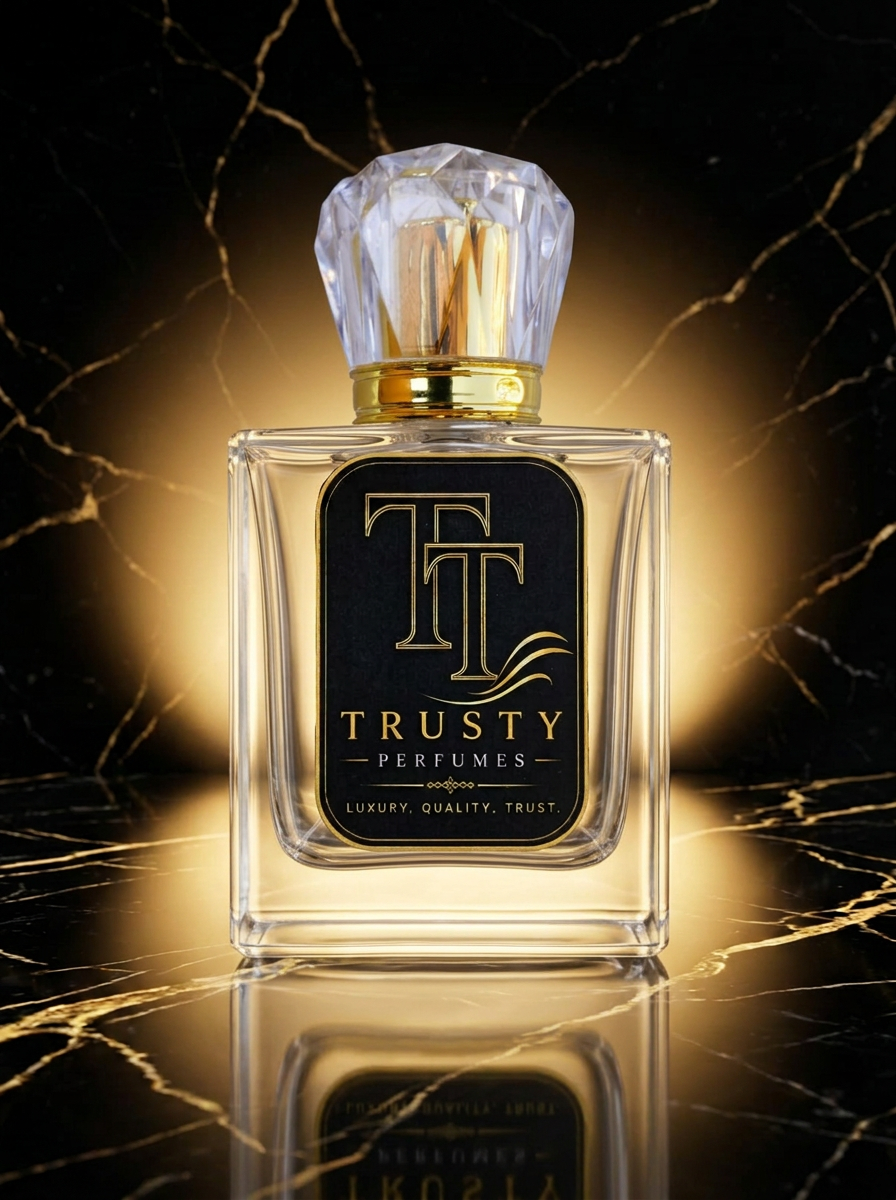 Trusty Luxury Range 50ml luxury perfume bottle